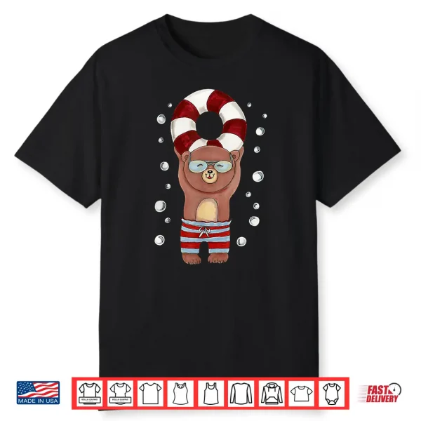 Teddy Bear Swim Team Shirt