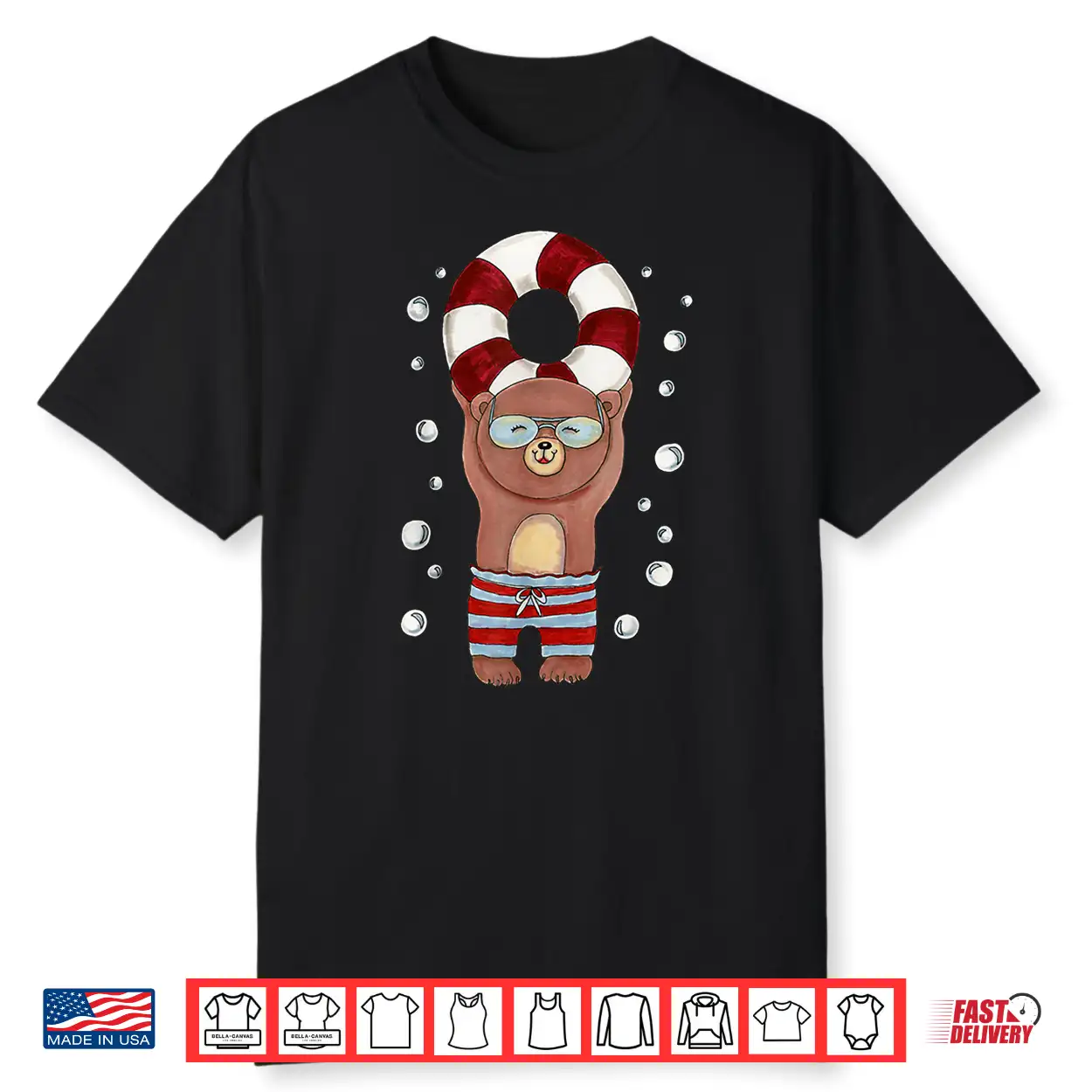 Teddy Bear Swim Team Shirt Teddy Bear Swim Team Shirt