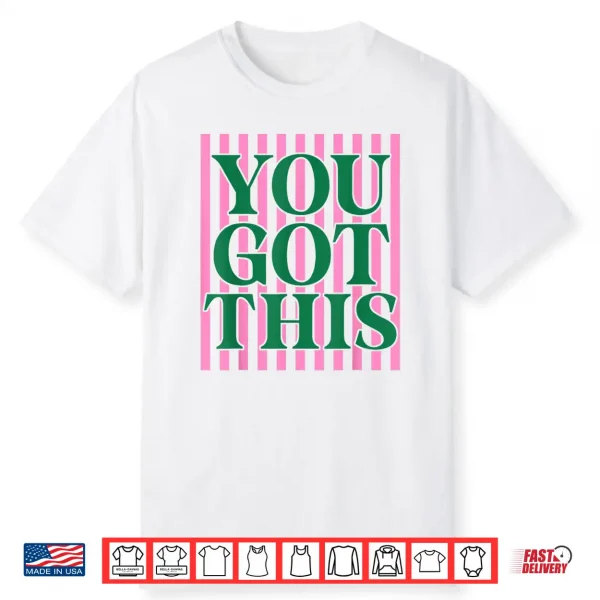 Test Day Teacher Matching State Stripes You Got This Funny Shirt