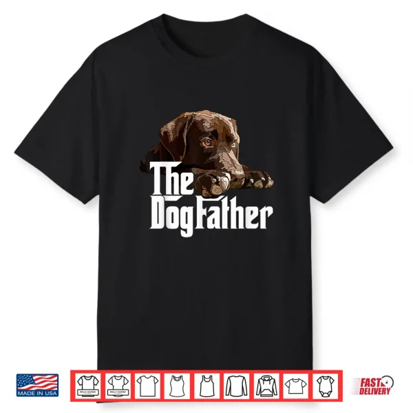 The Dog Parent Brown Labrador Chocolate Retriever Lab Shirt