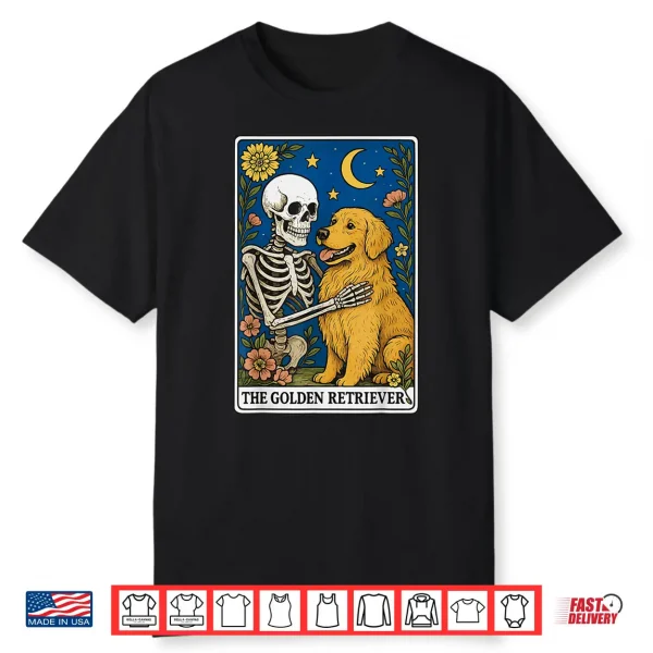 The Golden Retriever Tarot Card Shirt