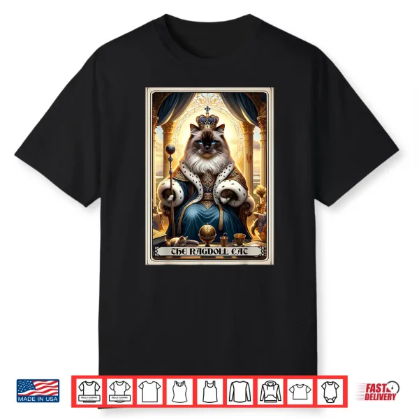 The Ragdoll Cat Tarot Card Cat Shirt