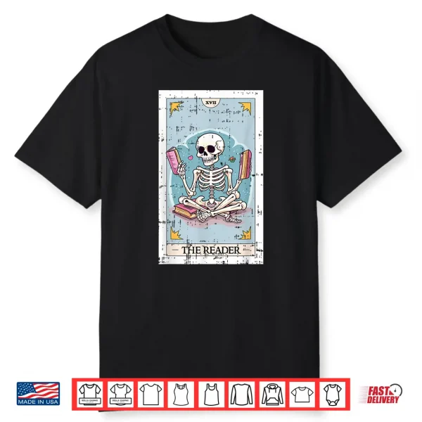 The Reader Reading Book Lover Bookworm Reader Bibliophile Shirt