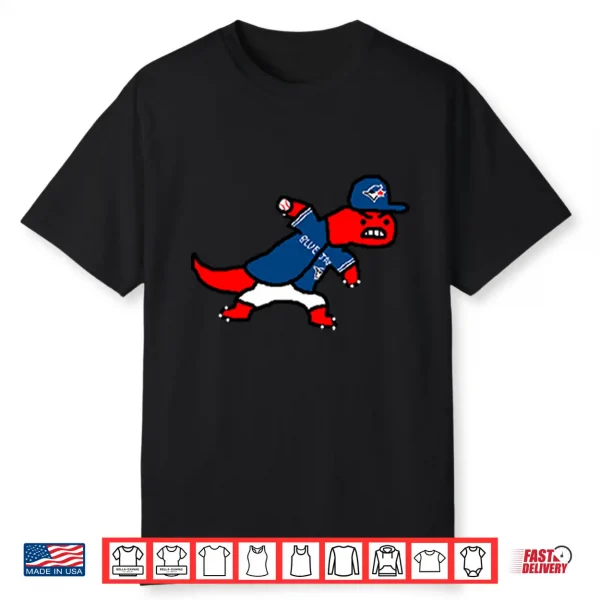 Toronto Raptors And Toronto Blue Jays Mascot Mashup Shirt