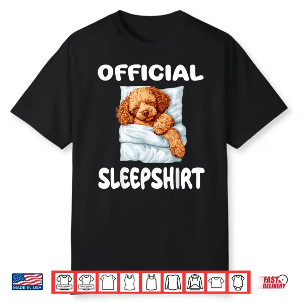 Toy Poodle Dog Official Sleepshirt Pajamas Nightgown Shirt
