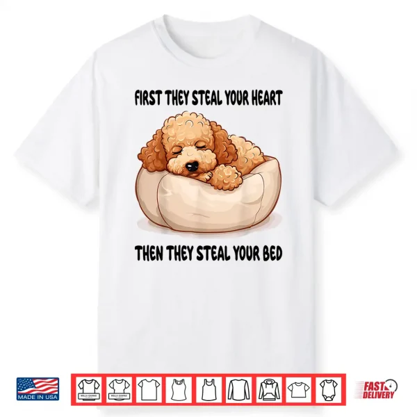 Toy Poodle Sleeping Pajamas Nightgown Shirt