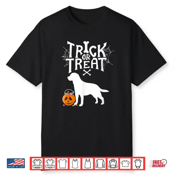 Trick Or Treat Labrador Retriever Halloween Shirt