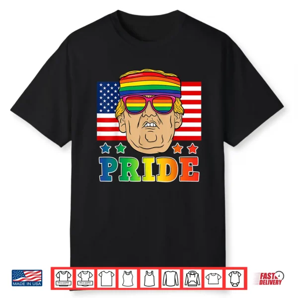 Trump Lgbt Gay Pride Month Lesbian Bisexual Transgender Tee Shirt