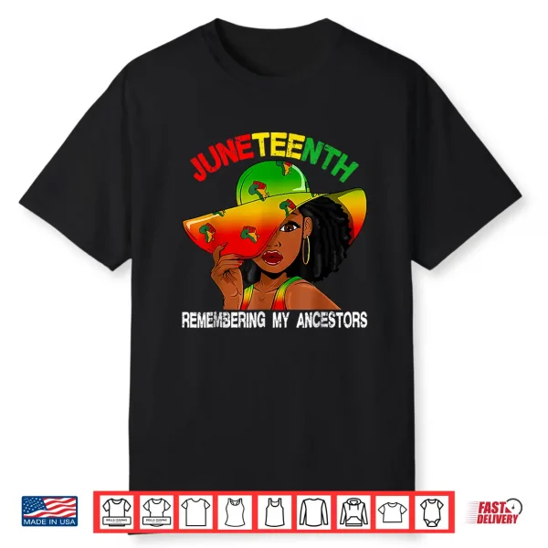 Tshirt Remembering My Ancestors Shirt
