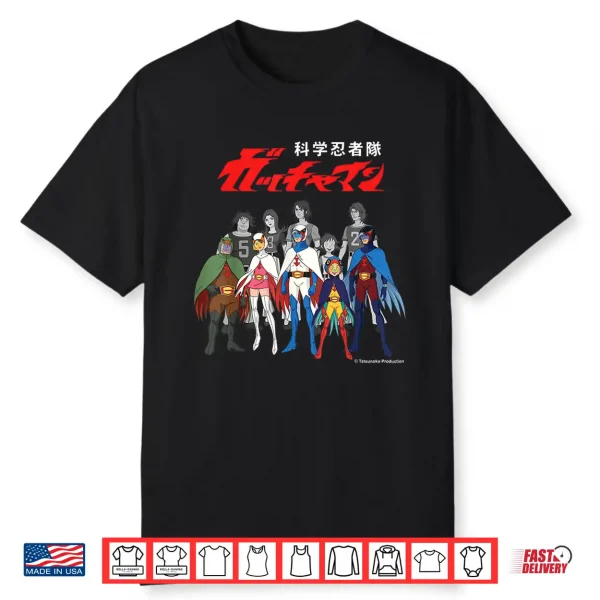 Us Gatchaman Logo Alter Ego Line Up 01 Shirt