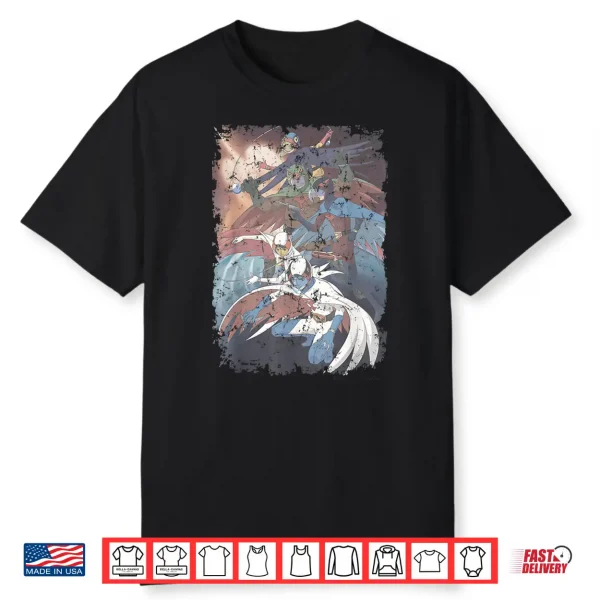 Us Manga Gatchaman Poster Planet Distressed 01 H Shirt