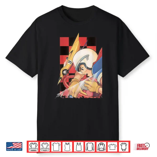 Us Speed Racer Checkered Red 01 Shirt