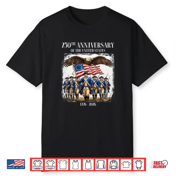 United States 250Th Anniversary Revolutionary War 1776 2026 Premium Tri Blend Shirt