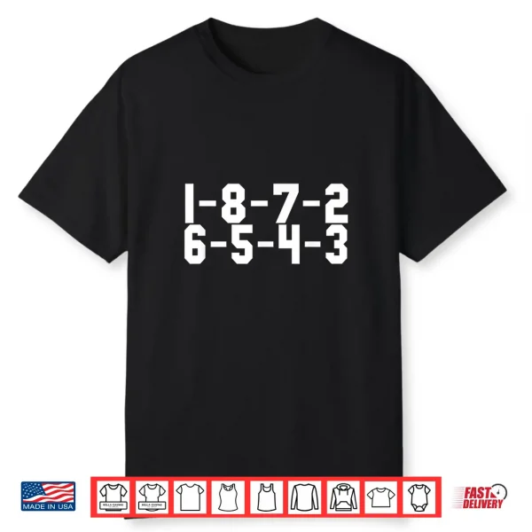 V8 Engine 1 8 7 2 6 5 4 3 Fire Order Shirt