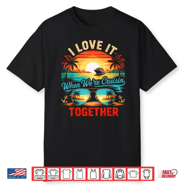 Vintage Cruise Squad 2026 Friends Family Couples Matching Shirt