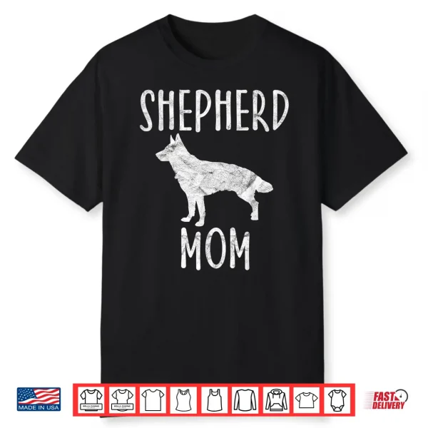 Vintage German Shepherd Mom Gift Dog Owner Shepard Mother Shirt