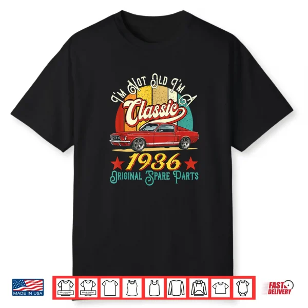 Vintage Original Spare Parts Classic 1936 Statement Shirt