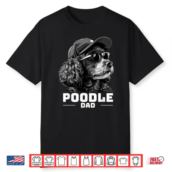 Vintage Poodle Dad Shirt