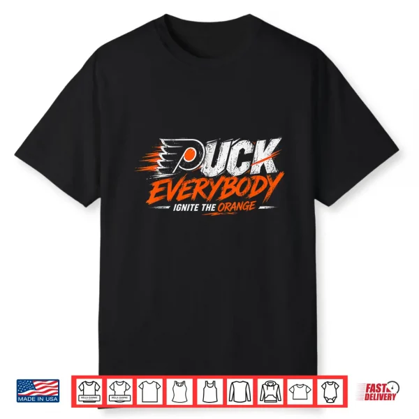 Vintage Puck Everybody Flyers Vintage Design Men Women Shirt
