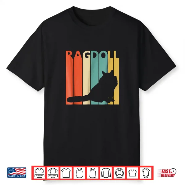 Vintage Ragdoll Cat Shirt Cat Owner Tshirt Gift