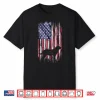 Vintage Usa Flag Love Labrador Retriever Dog Lab Silhouette Shirt