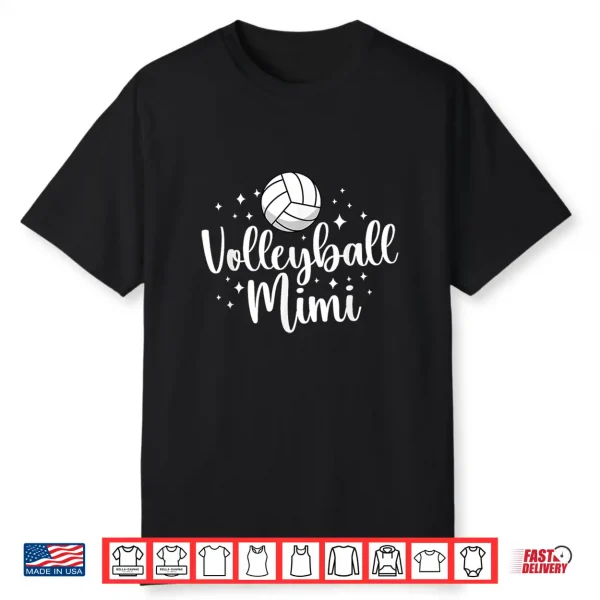 Volleyball Mimi Of A Volleyball Player Mimi Shirt