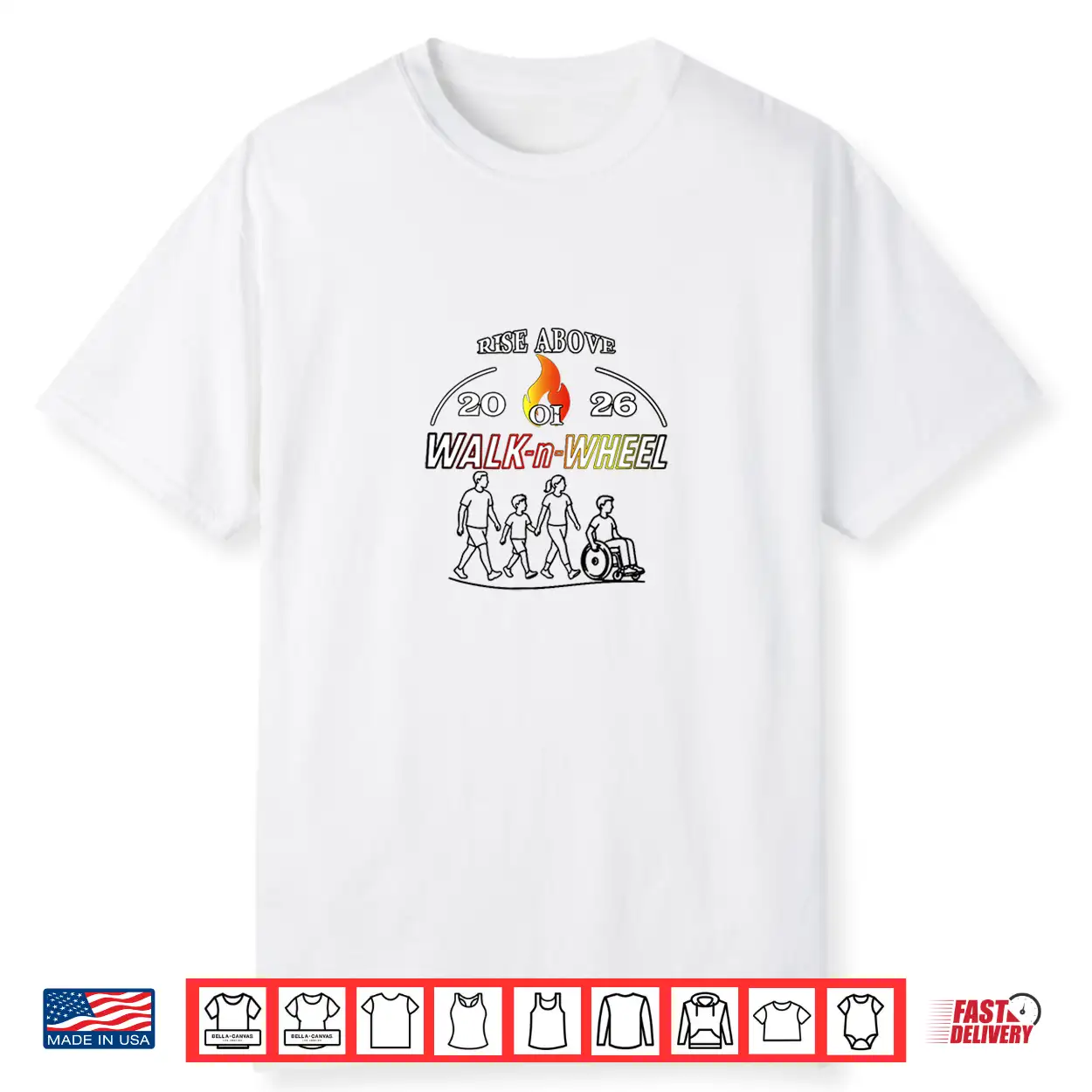 Walk N Wheel To Support Osteogenesis Imperfecta Shirt Walk N Wheel To Support Osteogenesis Imperfecta Shirt