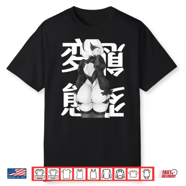 Warrior Waifu Anime Otaku Manga Shirt