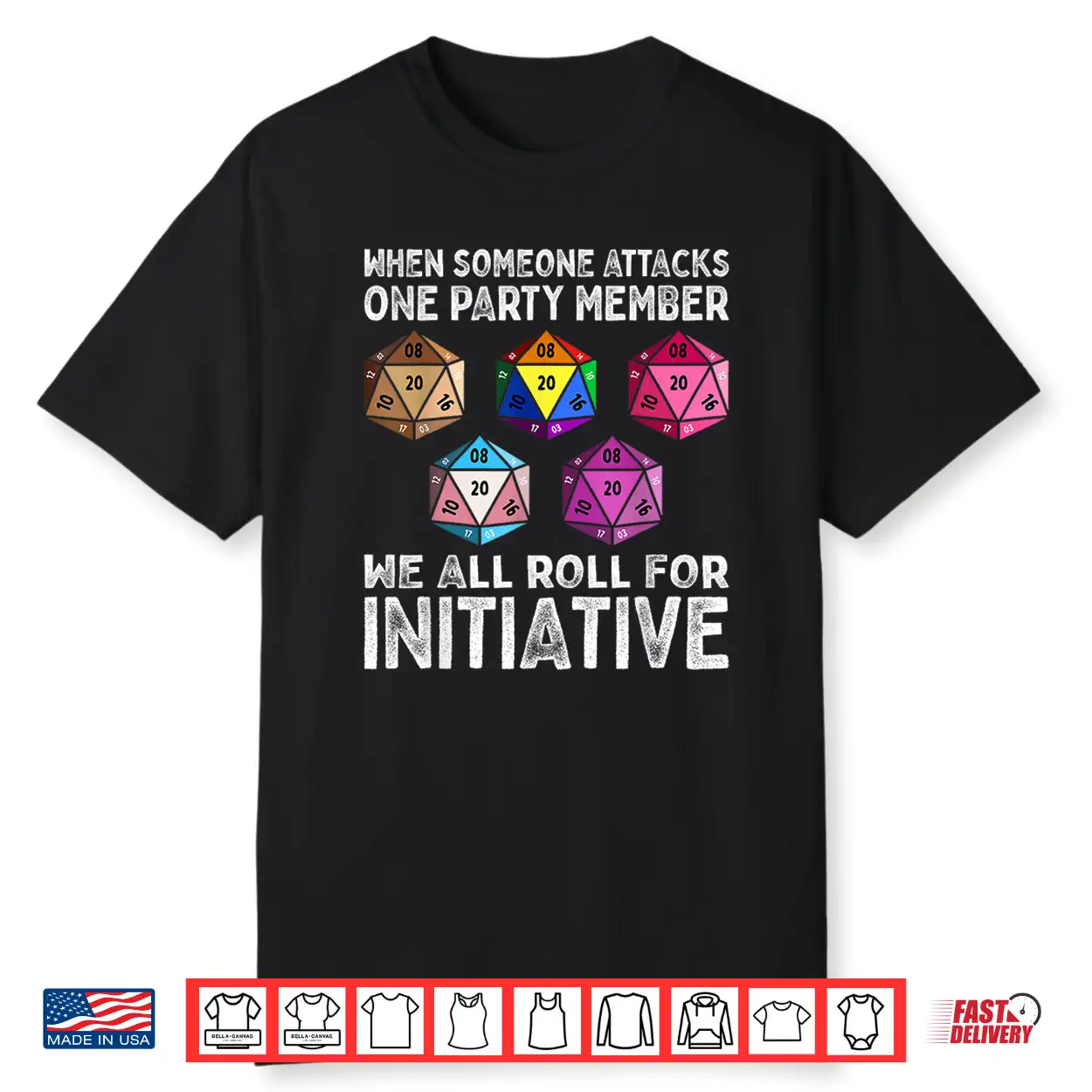 When Someone Attacks One Party Member D20 Dice Lgbtq Ally Shirt When Someone Attacks One Party Member D20 Dice Lgbtq Ally Shirt