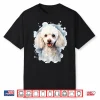 White Poodle Lovers Design Pop Art White Poodle Shirt