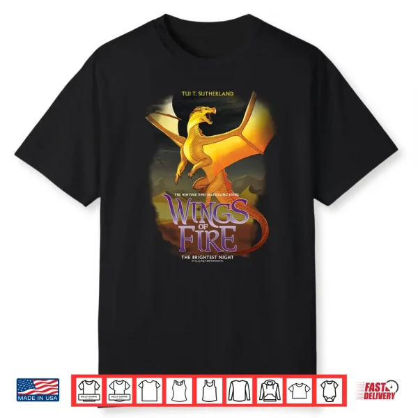Wings Of Fire The Brightest Night Cover Performance Shirt