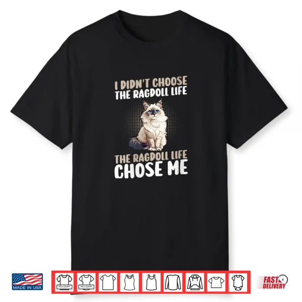 Womens Cat Ragdoll Shirt