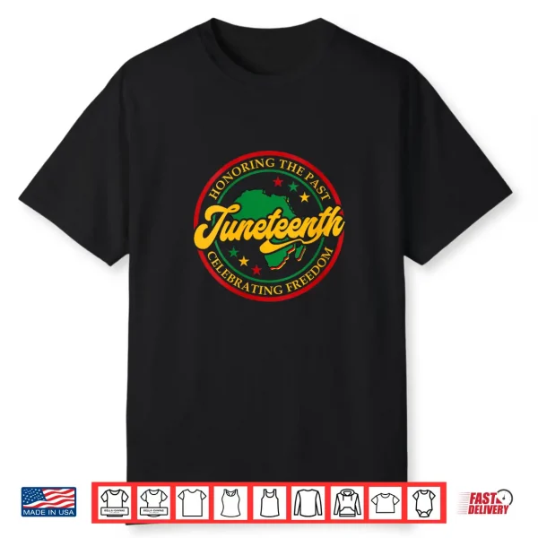 Womens Honoring The Past Celebrating Freedom Junteenth 1865 Freeish Shirt