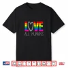 Womens Lgbt Pride Rainbow Love Lgbtq Pride Shirt