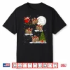 Xmas Lighting Tree Santa Riding Persian Cat Christmas Shirt