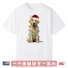 Yellow Labrador Retriever Christmas Tree Light Pajama Dog Shirt