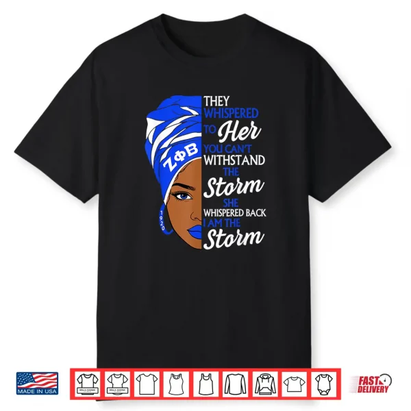 Zeta Phi Beta Sorority Black History Month African Pride Shirt