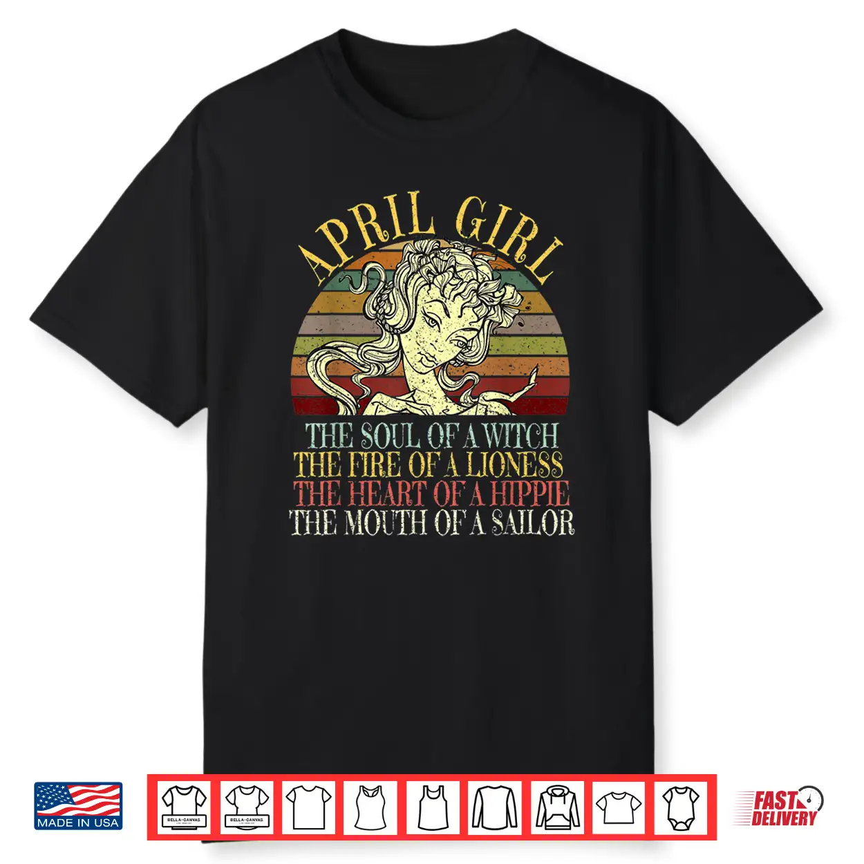 April Girl T Shirt Aries & Taurus Birthday Women Shirt April Girl T Shirt Aries & Taurus Birthday Women Shirt