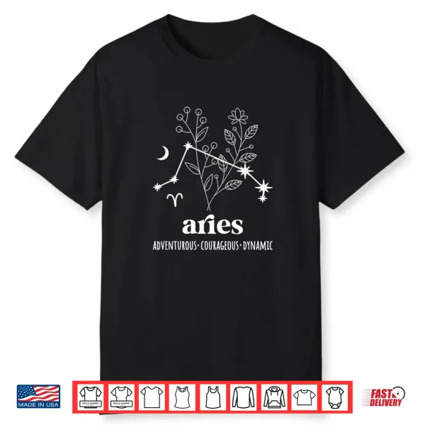Aries Definition Aries Zodiac Sign Aries Birthday Shirt