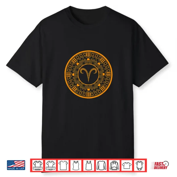Aries Zodiac For Men Women Birthday Boy May April Shirt