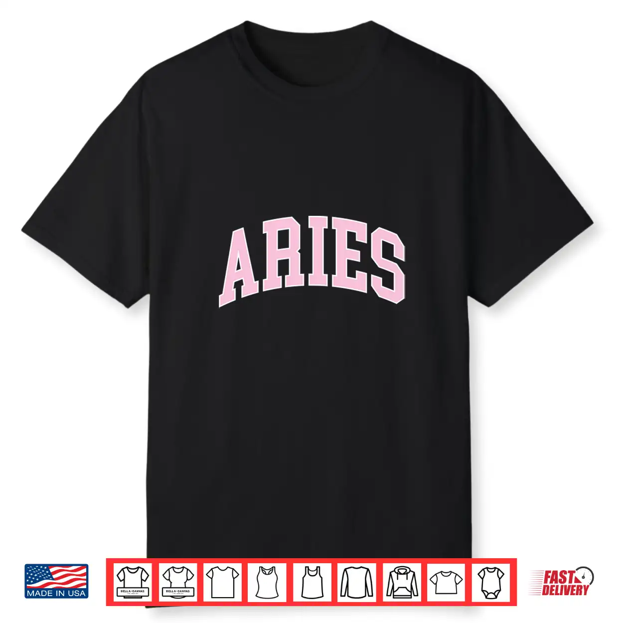 Aries Zodiac Horoscope Pink Retro Preppy Throwback Womens Shirt Aries Zodiac Horoscope Pink Retro Preppy Throwback Womens Shirt
