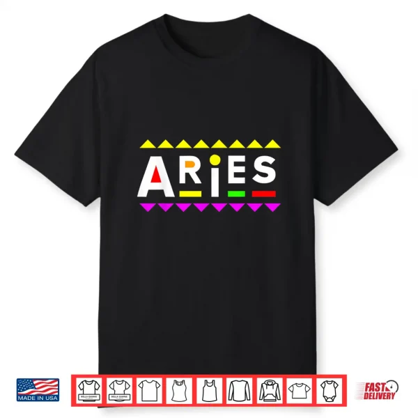 Aries Zodiac Shirt 90S Style Shirt