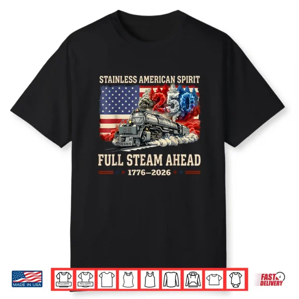 Big Boy 4014 Vintage 250 Steam Locomotive Railroad Train Shirt
