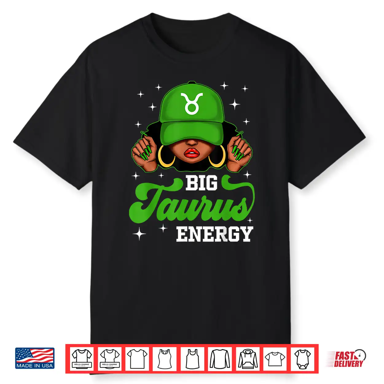 Big Taurus Energy Black Woman Cap Hat Zodiac Birthday Shirt Big Taurus Energy Black Woman Cap Hat Zodiac Birthday Shirt