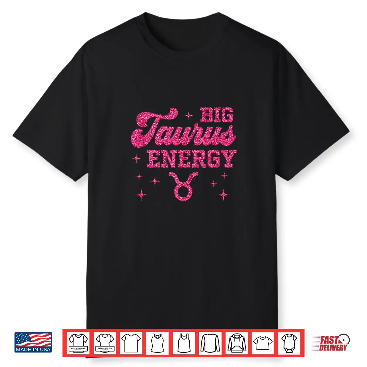 Big Taurus Energy Women Girls Zodiac Sign Birthday Queen Shirt Big Taurus Energy Women Girls Zodiac Sign Birthday Queen Shirt