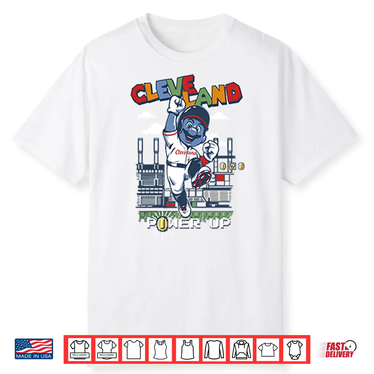 Cleveland Power Up Shirt Cleveland Power Up Shirt