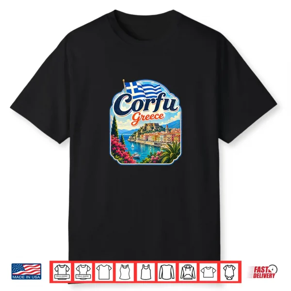 Corfu Island Greece Corfu Shirt