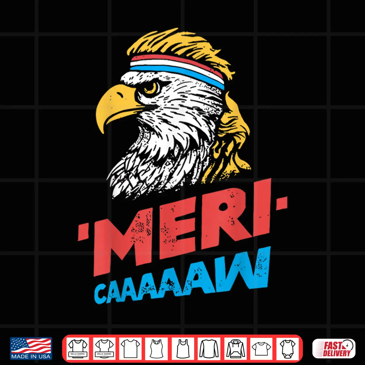 4Th Of July Eagle Meri Caw Freedom Patriotic Men Women Kids Shirt 4Th Of July Eagle Meri Caw Freedom Patriotic Men Women Kids Shirt