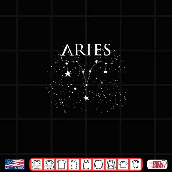 Aries Constellation Hoodie Zodiac Symbol Shirt 4 Design Aries Constellation Hoodie Zodiac Symbol