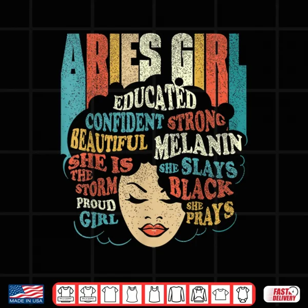 Aries Girl Astrology Zodiac Sign Horoscope Astrologer Shirt 4 Design Aries Girl Astrology Zodiac Sign Horoscope Astrologer Shirt